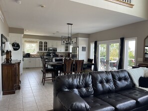 TV connectée, cheminée