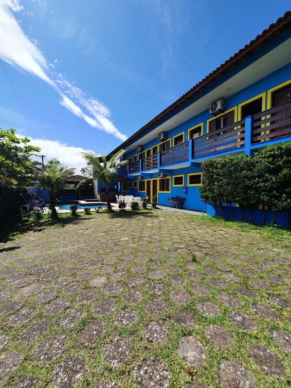 Fassade der Unterkunft