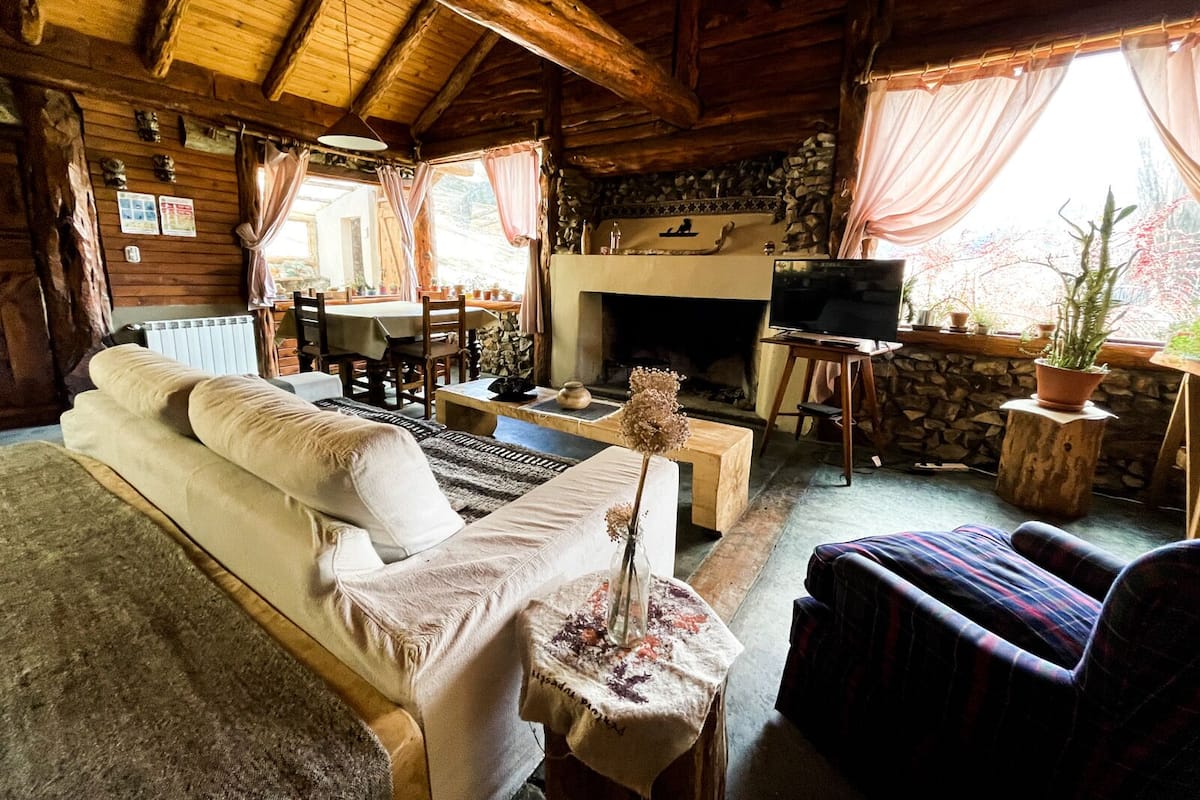 Comfort-Ferienhütte | Wohnbereich