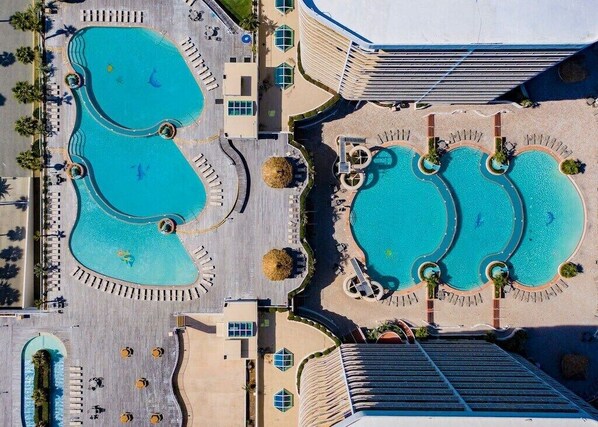 Indoor pool, a heated pool