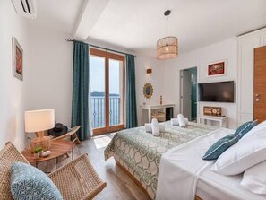 1 bedroom, WiFi, bed sheets - Mamma mia luxury rooms - Double Room with Sea View (Trogir)