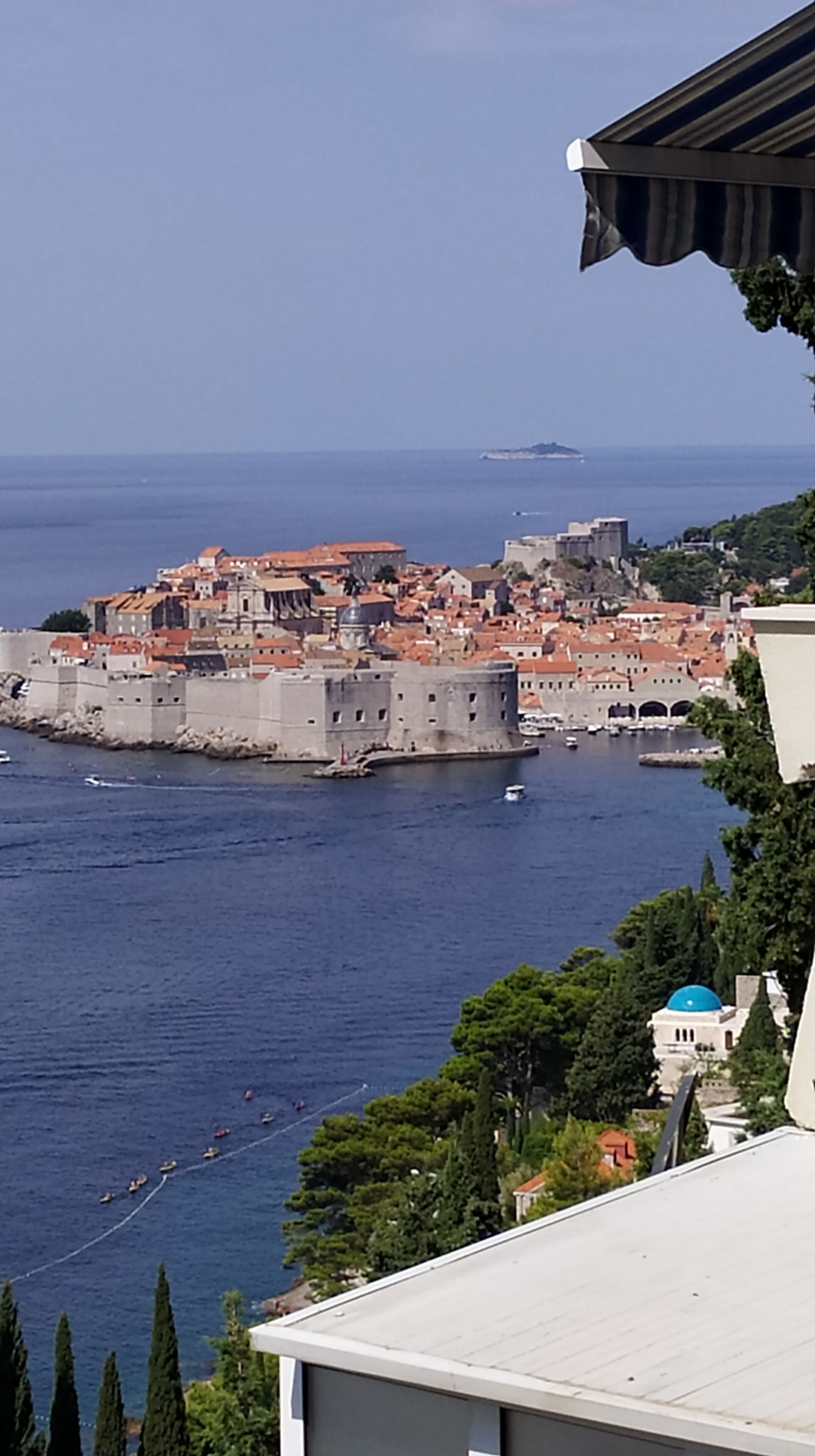 Vue depuis l’hébergement