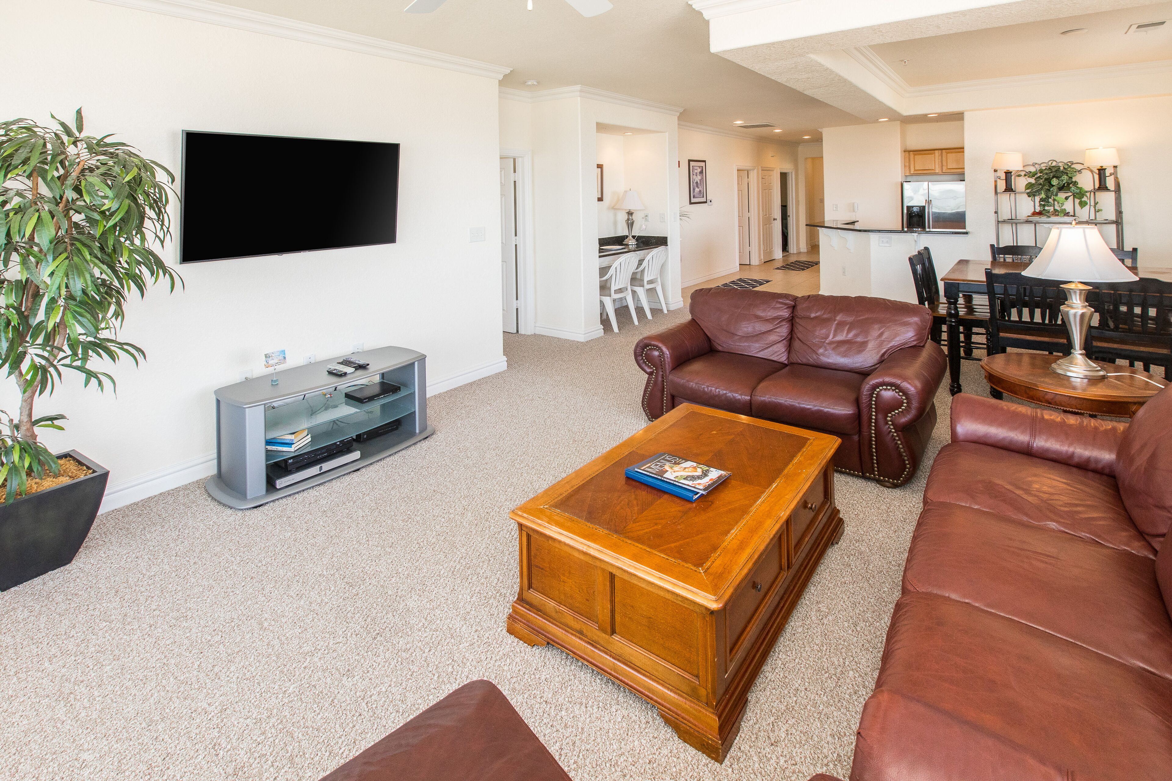 Oceanfront, corner condo with wrap-around deck, great views & on-site pool/gym