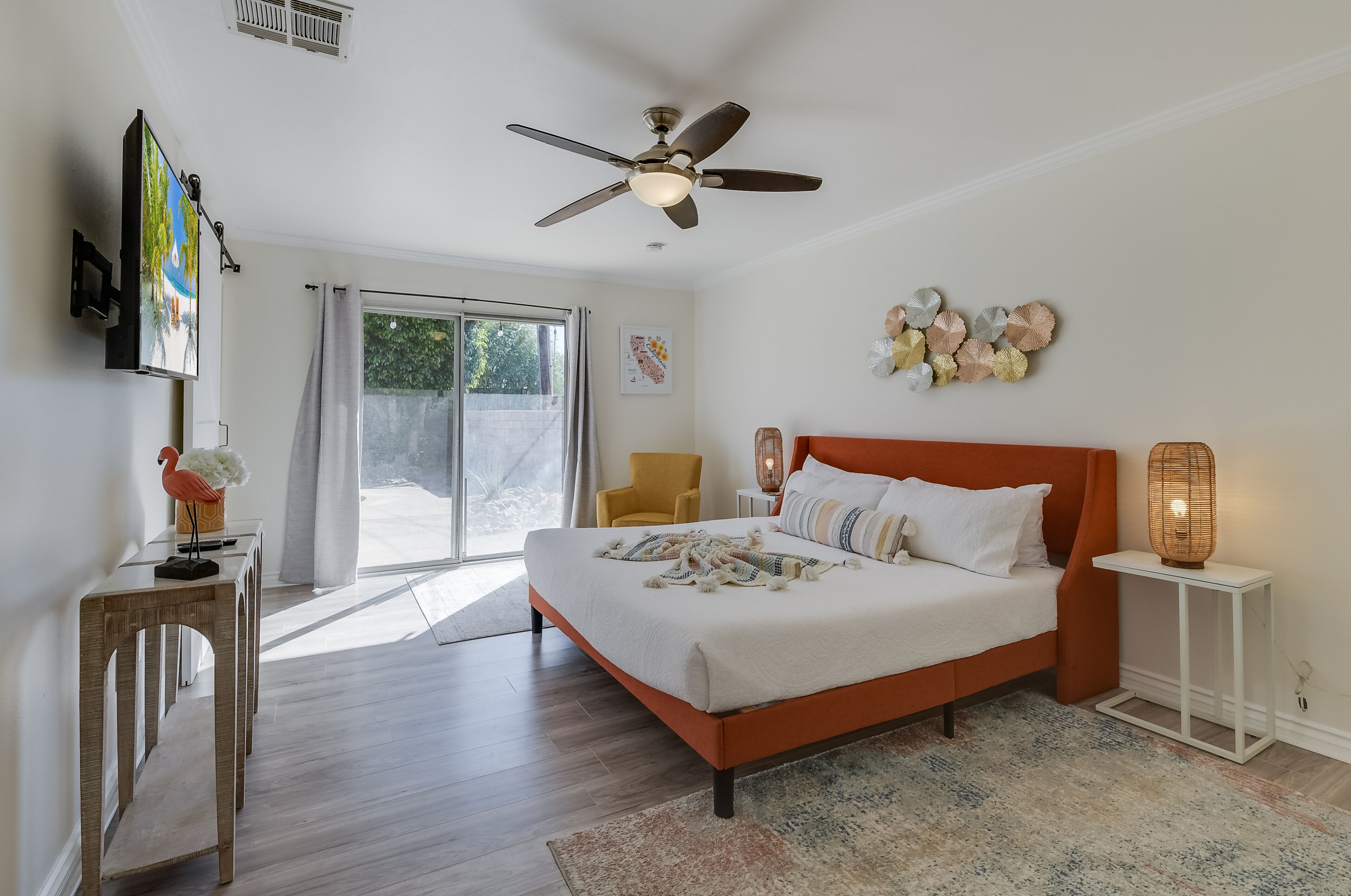 4 間睡房、書桌、熨斗/熨衫板、免費 Wi-Fi