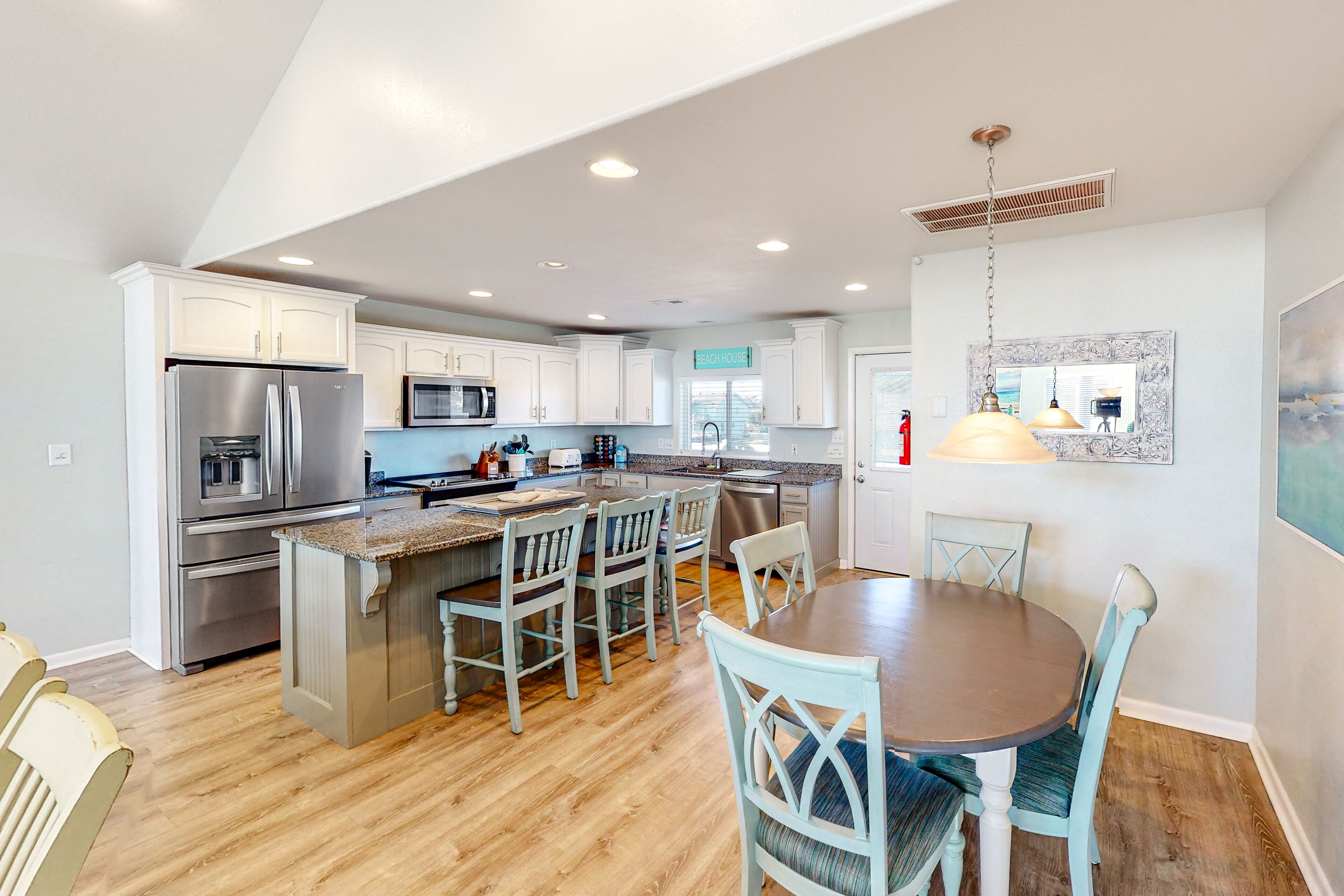 Canal-front home with private pool, fishing dock, WiFi - 1 block to the beach