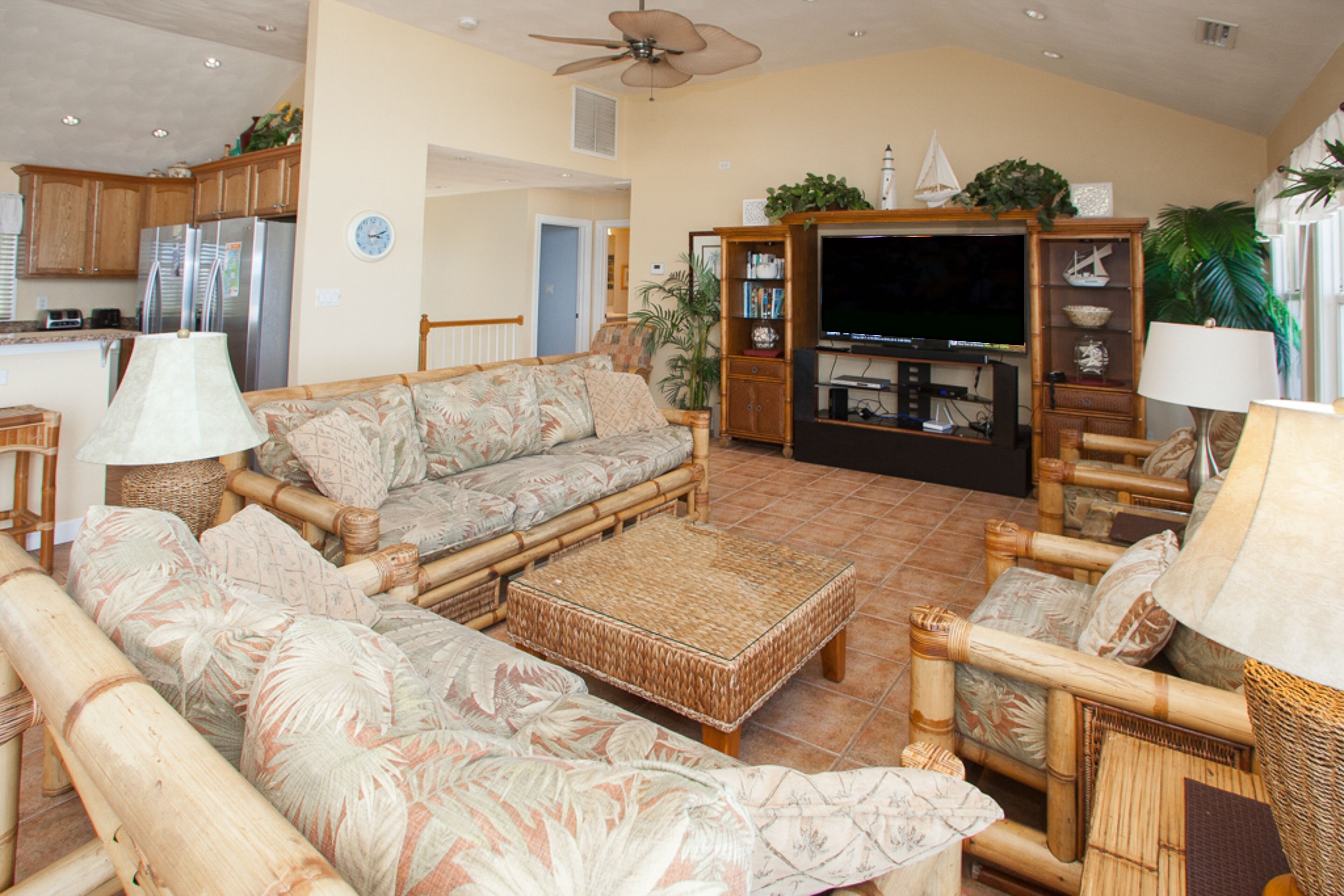 Oceanfront home with pool, hot tub, central AC, & furnished deck - near shopping