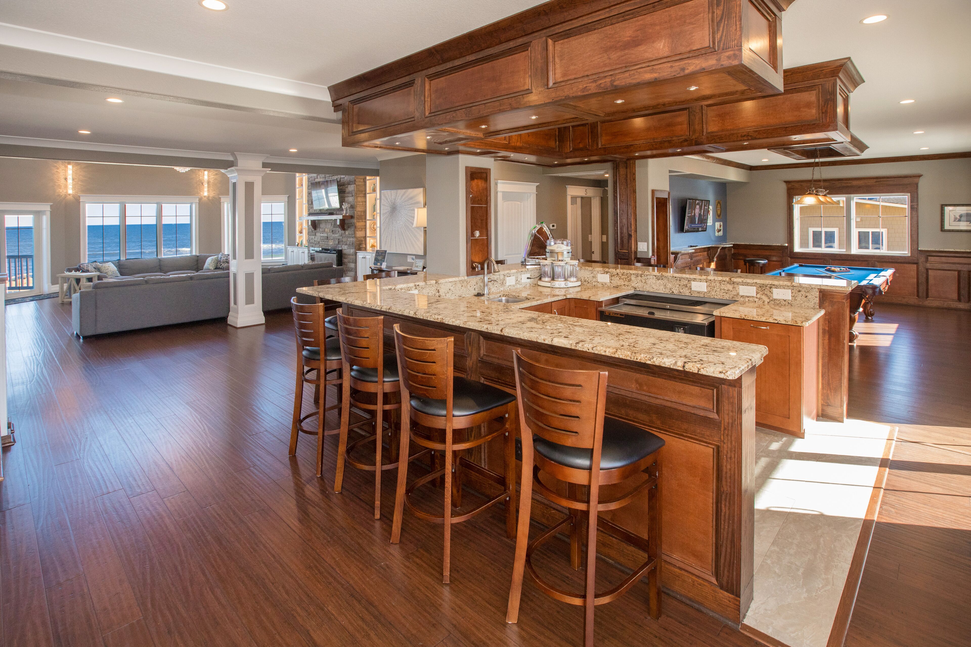 Oceanfront vacation gem w/private indoor & outdoor pools, WiFi, central AC, W/D