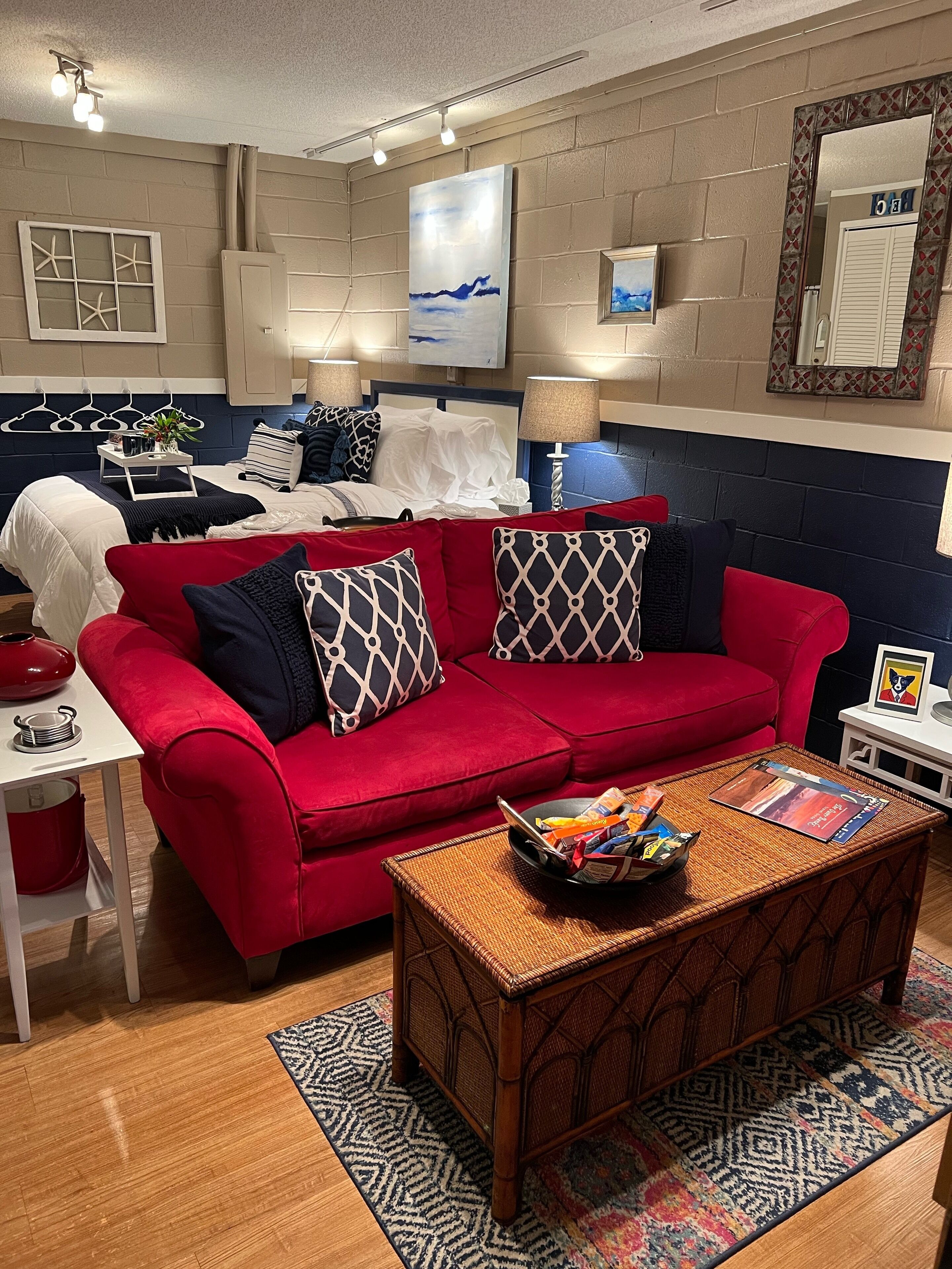 1 soveværelse, strygejern/strygebræt, gratis Wi-Fi, sengetøj