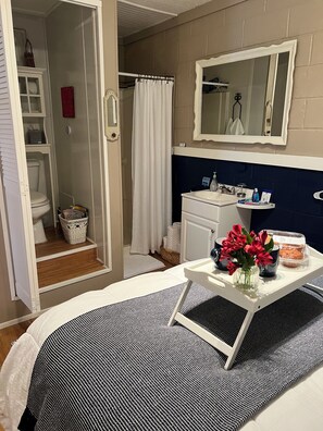 1 chambre, fer et planche à repasser, Wi-Fi gratuit, draps fournis