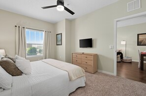3 bedrooms, iron/ironing board, travel cot, free WiFi