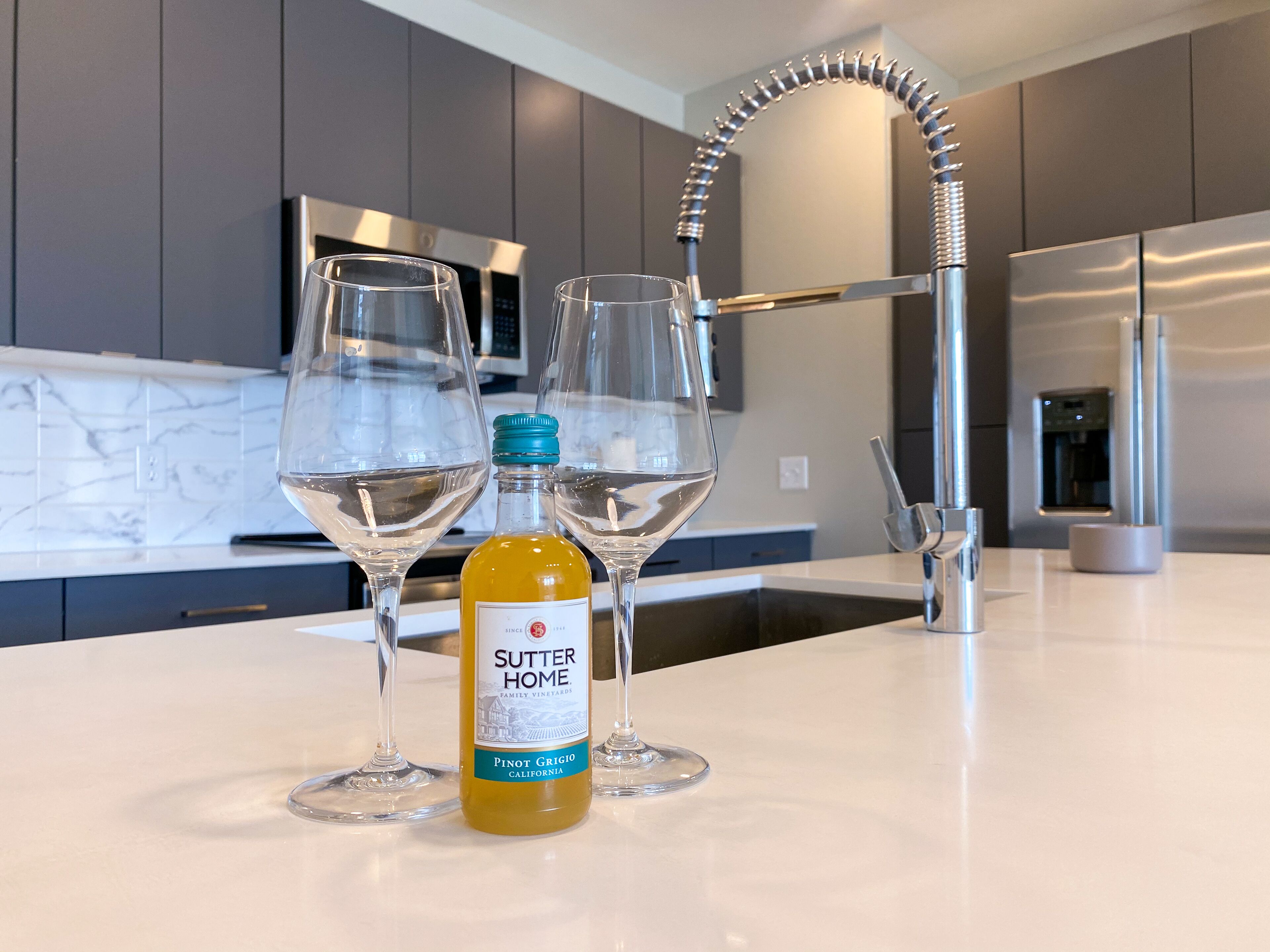 New spacious 2 bed 2 bath apartment with a yard!