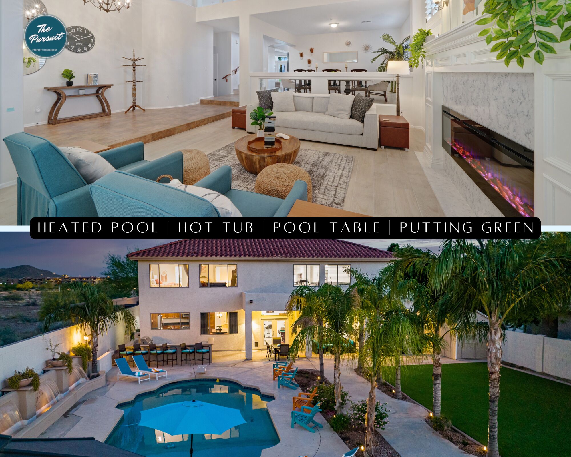 Peoria - Heated Pool - Hot Tub - Movie Room - 5-BR