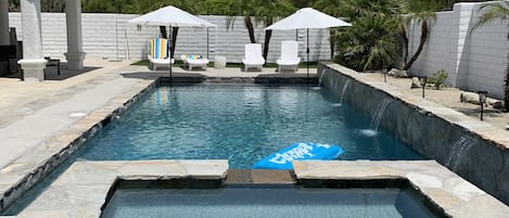 Außenpool, beheizter Pool