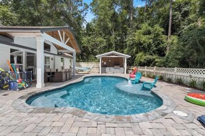 Outdoor pool, a heated pool - Luxury Bayou Experience with Pool and Outdoor Kitchen (Ocean Springs)