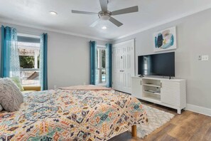 3 bedrooms, iron/ironing board, travel cot, free WiFi