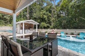 Udendørs spisemuligheder