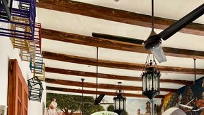 Sitteområde i lobbyen