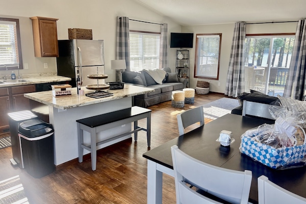 Kitchen.. Dinette…& Upper Living Room Area