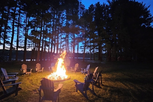 Enjoy the campfire under the stars