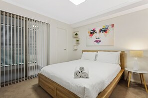 Modern 2 Bed and 2 Bath Standard Apartment | Iron/ironing board, WiFi, bed sheets