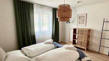 2 Schlafzimmer, Bettwäsche