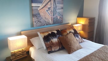 2 Schlafzimmer, Bügeleisen/Bügelbrett, kostenloses WLAN, Bettwäsche