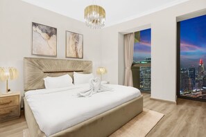 Iron/ironing board, travel cot, WiFi, bed sheets - FIRST CLASS | 3BR | Burj Khalifa & Fountain view (Downtown)