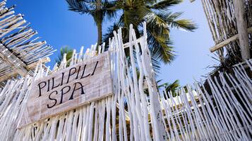 Body treatments, body wraps, body scrubs, massages