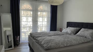 2 Schlafzimmer, Bügeleisen/Bügelbrett, kostenloses WLAN, Bettwäsche