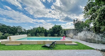 Villa climatisĂ©e avec piscine & jardin â Saint-Restitut