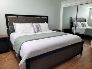 4 bedrooms, iron/ironing board, travel crib, free WiFi