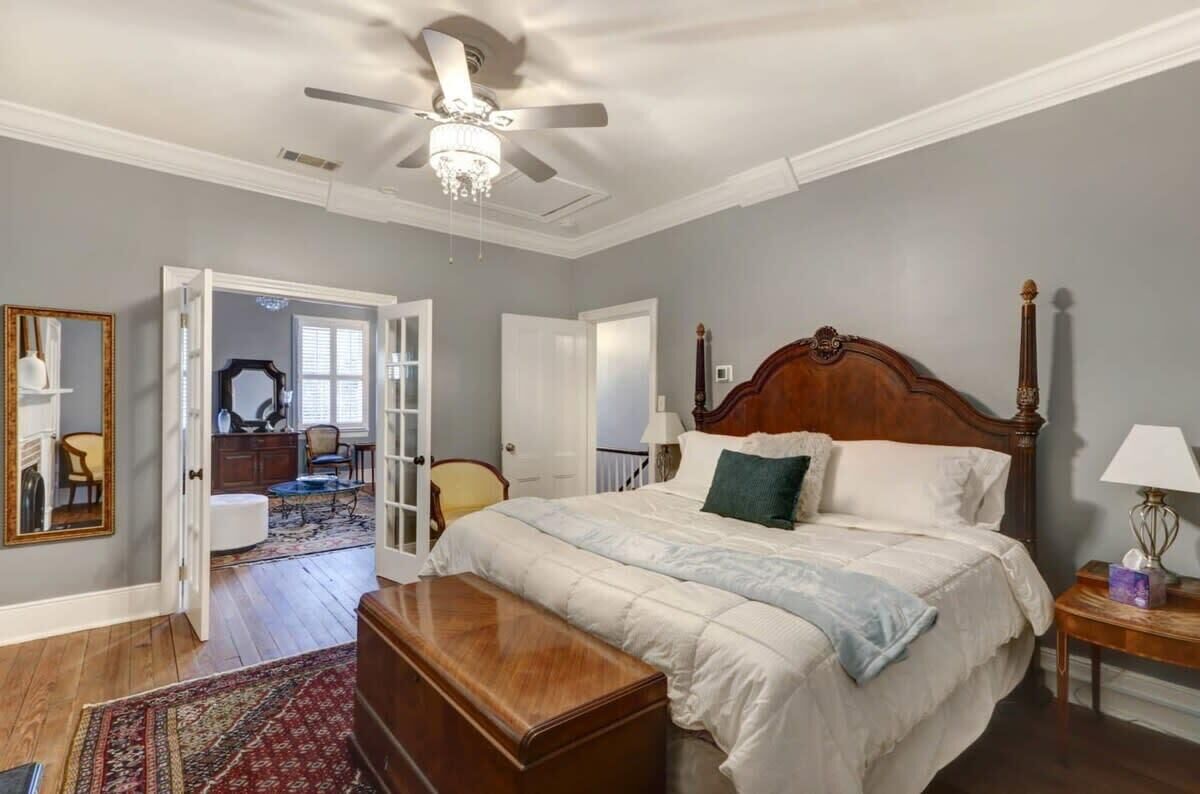 1 soverom, strykejern/-brett, wi-fi og sengetøy