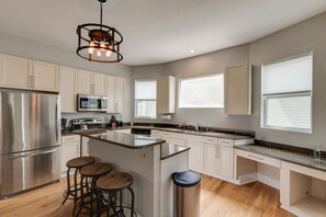 Fridge, microwave, oven, stovetop - 3BR in East Nash with YARD • Walk to Shops & Eats (Nashville)