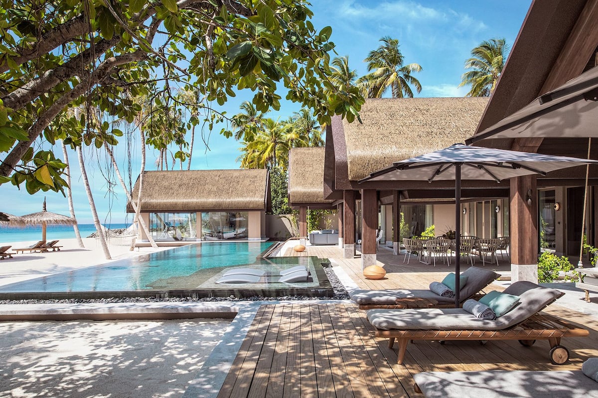 Room, 3 Bedrooms (Wellbeing Beach Pool Residence) | Egyptian cotton sheets, premium bedding, down comforters, minibar