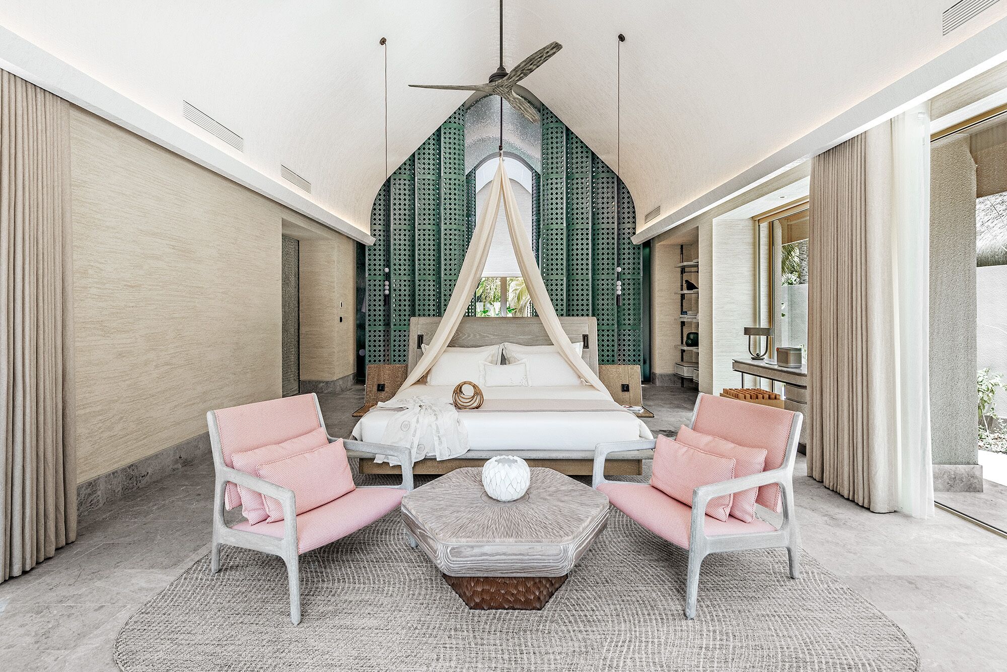 Egyptiske bomuldslagner, premium-sengetøj, dundyner, minibar