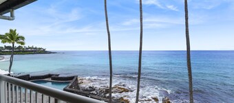 KONA MAGIC SANDS#309 TOP FLOOR DIRECT BEACHFRONT, AIR CONDITIONING!!