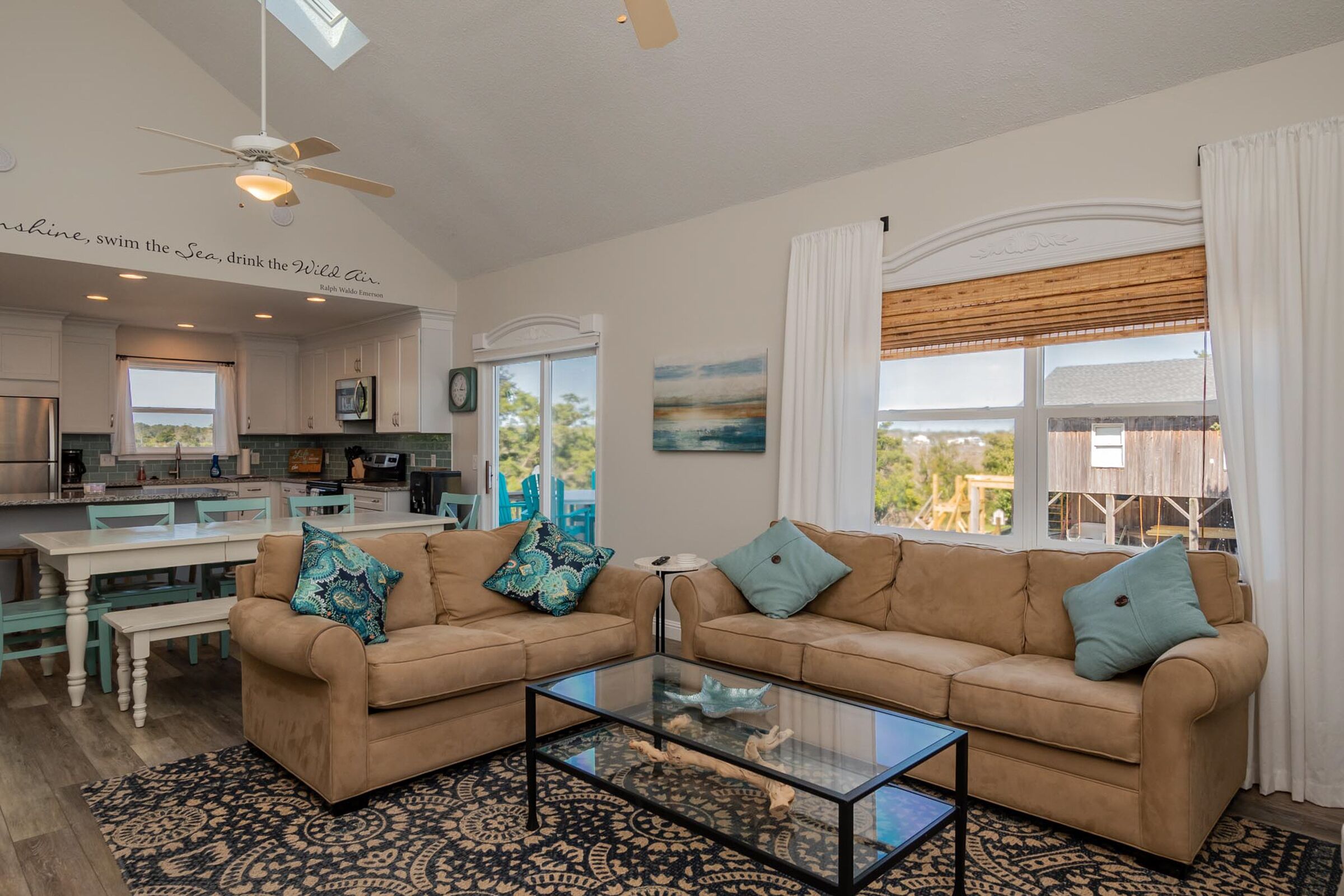 Paradise Palm: Unobstructed Views of Waterway and Just One Block to Beach