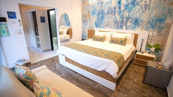 Junior Double Room | Egyptian cotton sheets, premium bedding, minibar, in-room safe