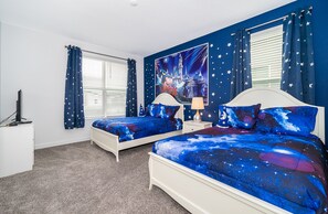 5 chambres, fer et planche à repasser, accès au Wi-Fi (inclus)