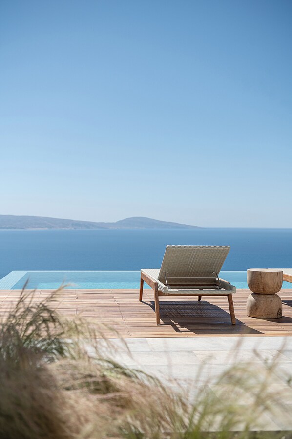 Piscina externa, piscina aquecida