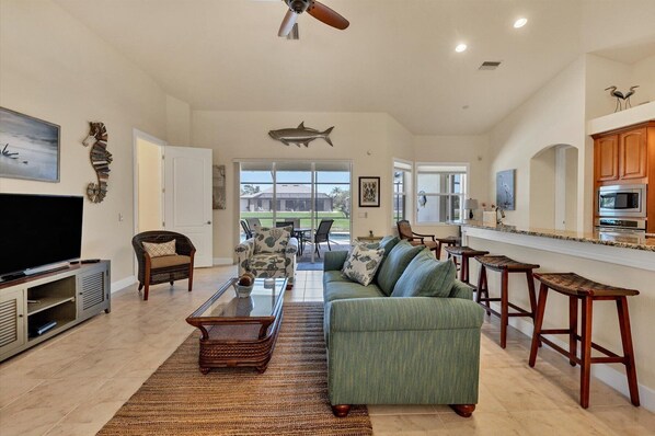 Smart TV, printers - Rotonda home with pool near Boca Grande + beaches (Rotonda West)
