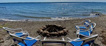 NEW Dock with large platform.  Bring the boat!  Lakefront Farmhouse.  