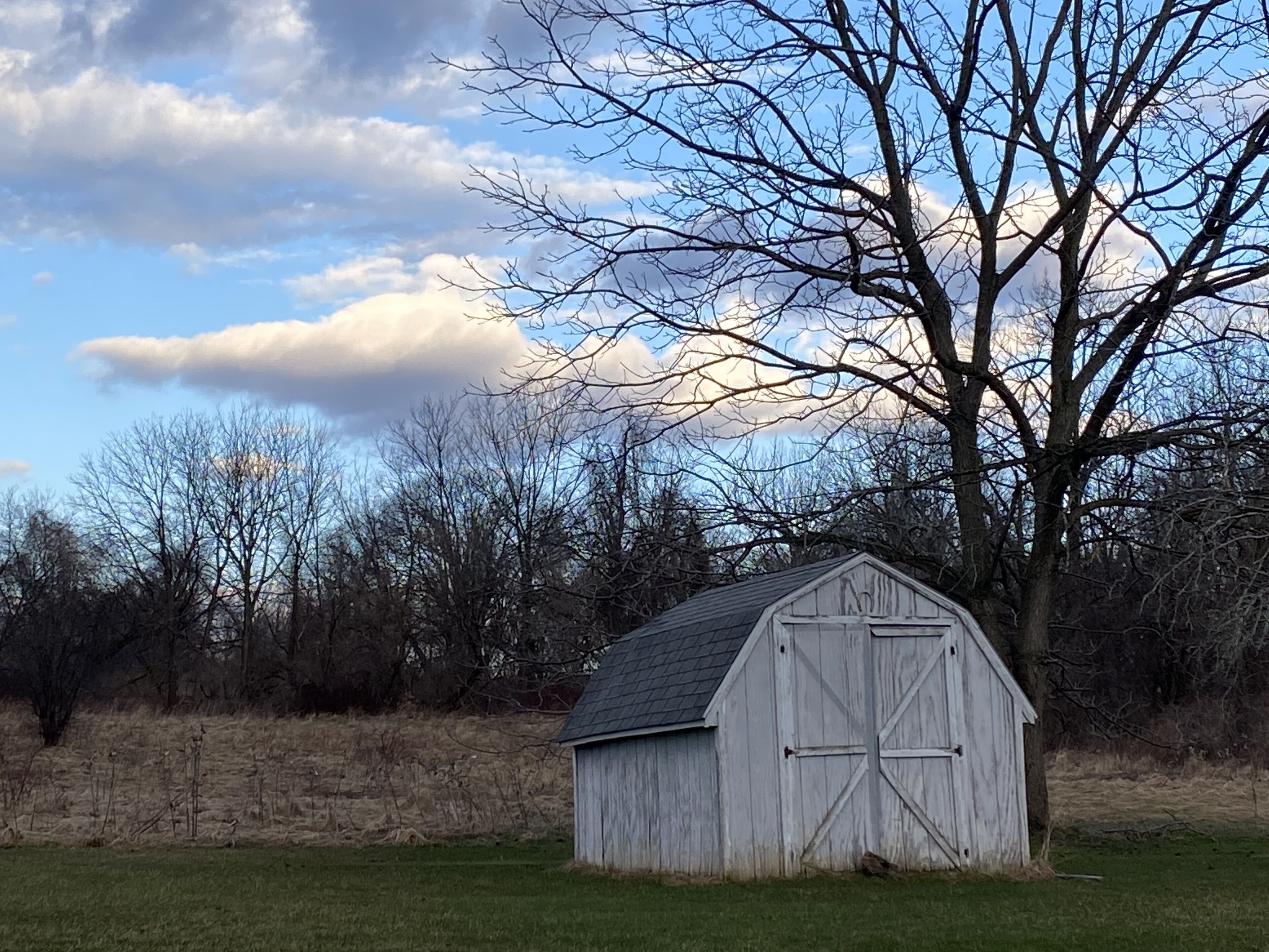 View to the rear of the property 