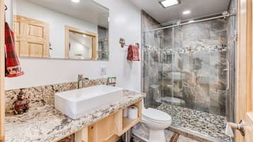 Shower, hair dryer