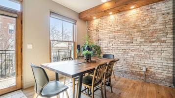 Premium Condo, 2 Bedrooms, Patio, City View | Private kitchen | Full-size fridge, microwave, oven, stovetop