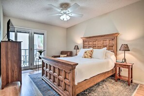 2 bedrooms, desk, iron/ironing board, free WiFi