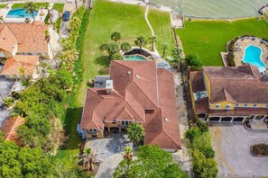 Exterior - Waterfront Kemah Estate w/ Heated Pools & Private Pier, Walk to Kemah Boardwalk! (Kemah)