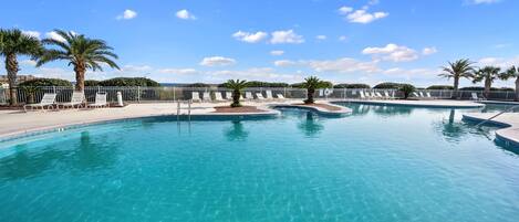 Indoor pool, outdoor pool