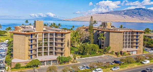 Exterior - NEW Ocean View 1 Bedroom Condo with unobstructed View and Common Hot Tub (Kihei)