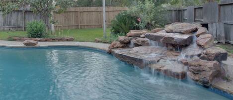 Udendørs pool, opvarmet pool